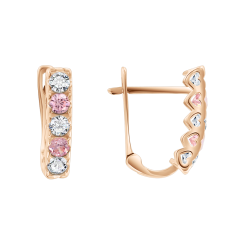 Ohrhänger mit Zirkonia 