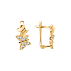 Ohrhänger mit Zirkonia 