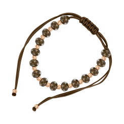 Armband mit Rotgold Kugeln 