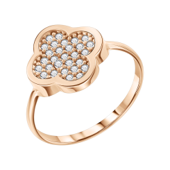 Damenring mit Zirkonia 