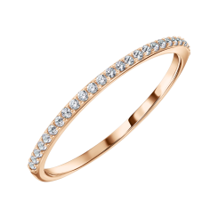 Damenring mit Zirkonia 