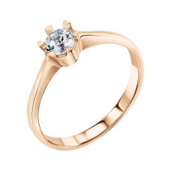 Damenring mit Zirkonia 