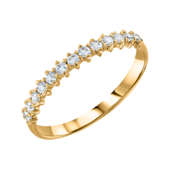 Damenring mit Zirkonia 