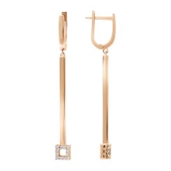 Ohrhänger mit Zirkonia 