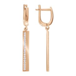 Ohrhänger mit Zirkonia 