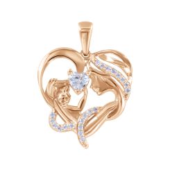 Подвеска с фианитами 