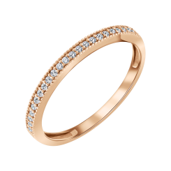 Damenring mit Zirkonia 