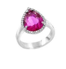 Damenring mit Zirkonia 