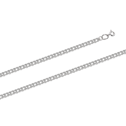 Weißgold Kette 55 cm