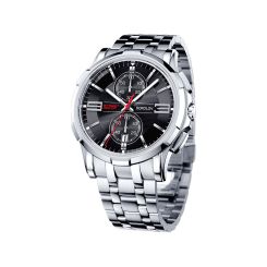 Мужские часы "My world"  марки "Sokolov" из нержавеющей стали 