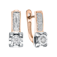 Ohrhänger mit Brillanten 