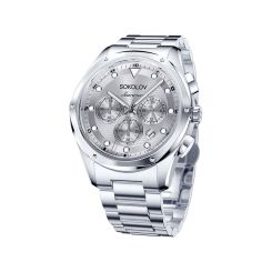 Men's watch "My world" made of stainless steel by "Sokolov" 