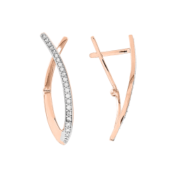 Ohrringe mit Zirkonia 