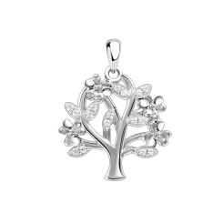 Pendant “Tree of Life” with zirconia 