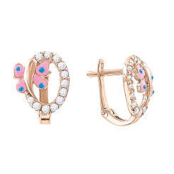 Ohrhänger mit Zirkonia 