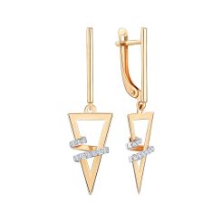 Ohrhänger mit Zirkonia 