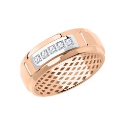 Damenring mit Zirkonia 