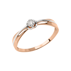 Damenring mit Zirkonia Swarovski 