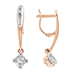 Ohrhänger mit Swarovski Zirkonia 