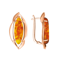 Ohrhänger mit Bernstein 