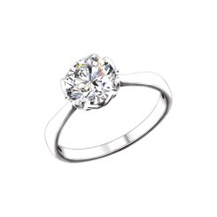 Damenring mit Zirkonia 