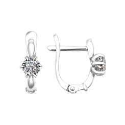 Ohrringe mit Zirkonia 