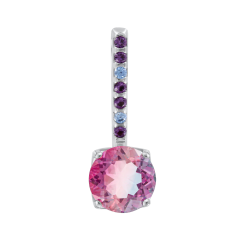 Pendant with sital and zirconia 