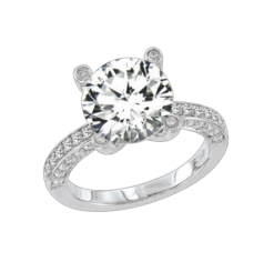 Damenring mit Zirkonia 