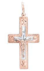 Anhänger – Kreuz mit Brillant 