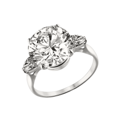 Damenring mit Zirkonia 