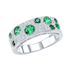 Damenring mit Zirkonia 