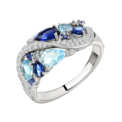 Damenring mit Zirkonia 