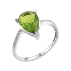 Damenring mit Zirkonia 