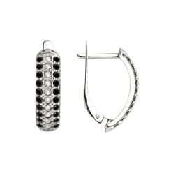 Ohrhänger mit Zirkonia 