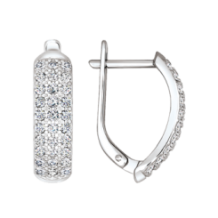 Ohrringe mit Zirkonia 