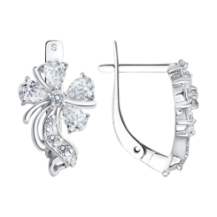 Ohrhänger mit Zirkonia 