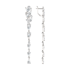 Ohrhänger mit Zirkonia 