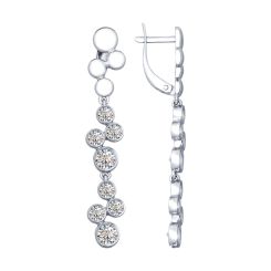 Ohrhänger mit Zirkonia 