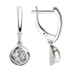 Ohrhänger mit Zirkonia 