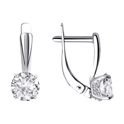 Ohrhänger mit Zirkonia 