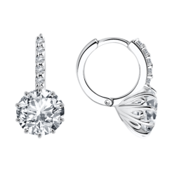 Ohrhänger mit Zirkonia 