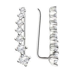 Ohrringe mit Zirkonia 