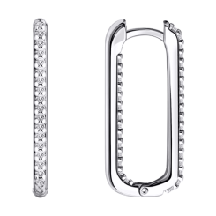 Ohrhänger mit Zirkonia 