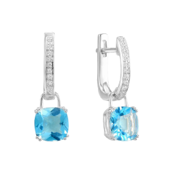 Ohrhänger mit Zirkonia 