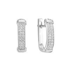 Ohrringe mit Zirkonia 