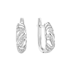 Ohrringe mit Zirkonia 