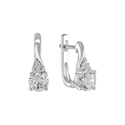 Ohrringe mit Zirkonia 