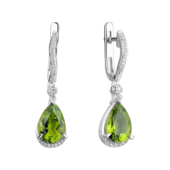 Ohrhänger mit Zirkonia 