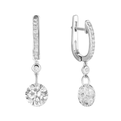 Ohrhänger mit Zirkonia 