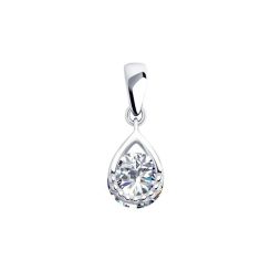 Pendant with zirconia 
